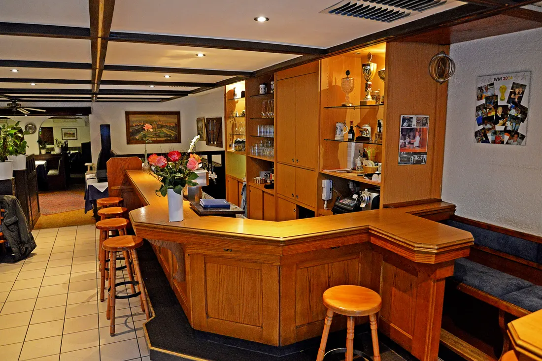 Thekenbereich im Adria Restaurant Alt Melaten in Köln-Lindenthal